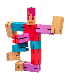 Cube Robot Wooden 5cm