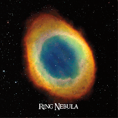 3D-kortti Ring Nebula