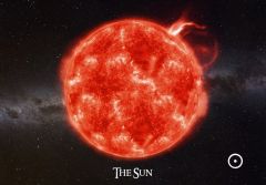 3D-kortti The Sun